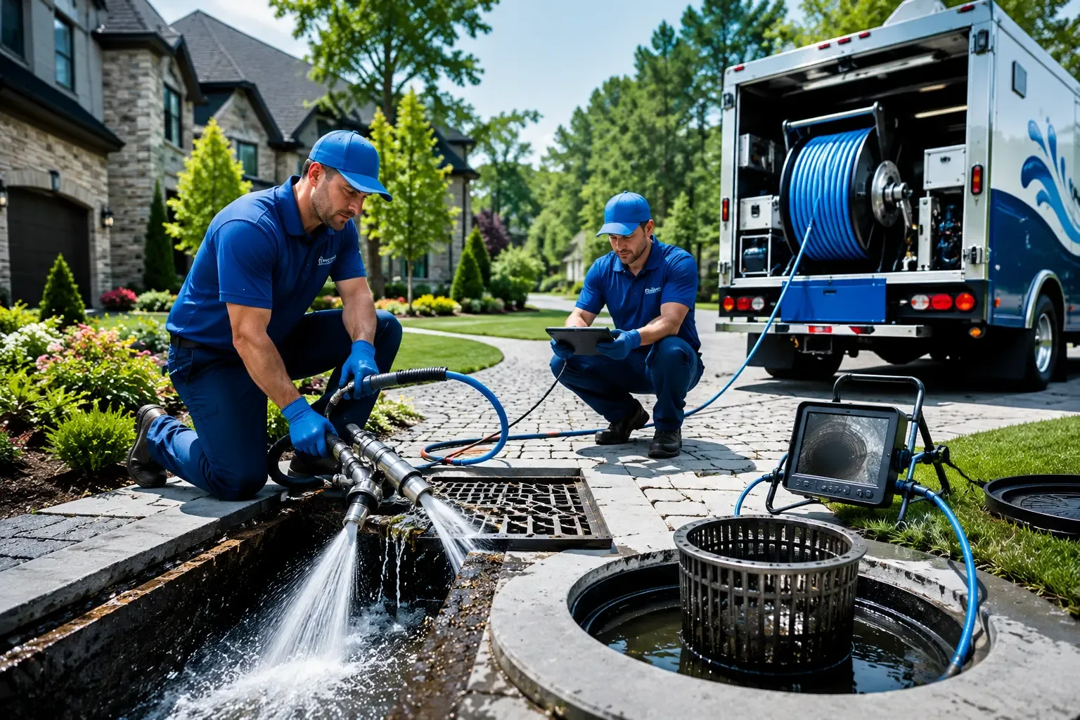 Local outdoor drain cleaning professionals in Bainbridge, OH