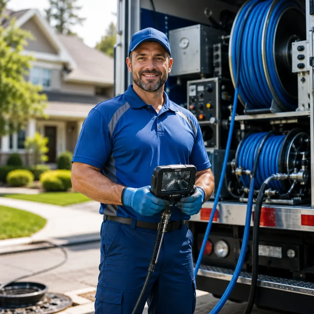 Local outdoor drain cleaning specialists in Bainbridge, OH